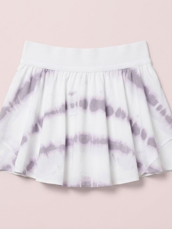 lululemon athletica Dresses & Skirts - NWT Lululemon Tie Dye Court Rival Tennis Skirt Purple and White